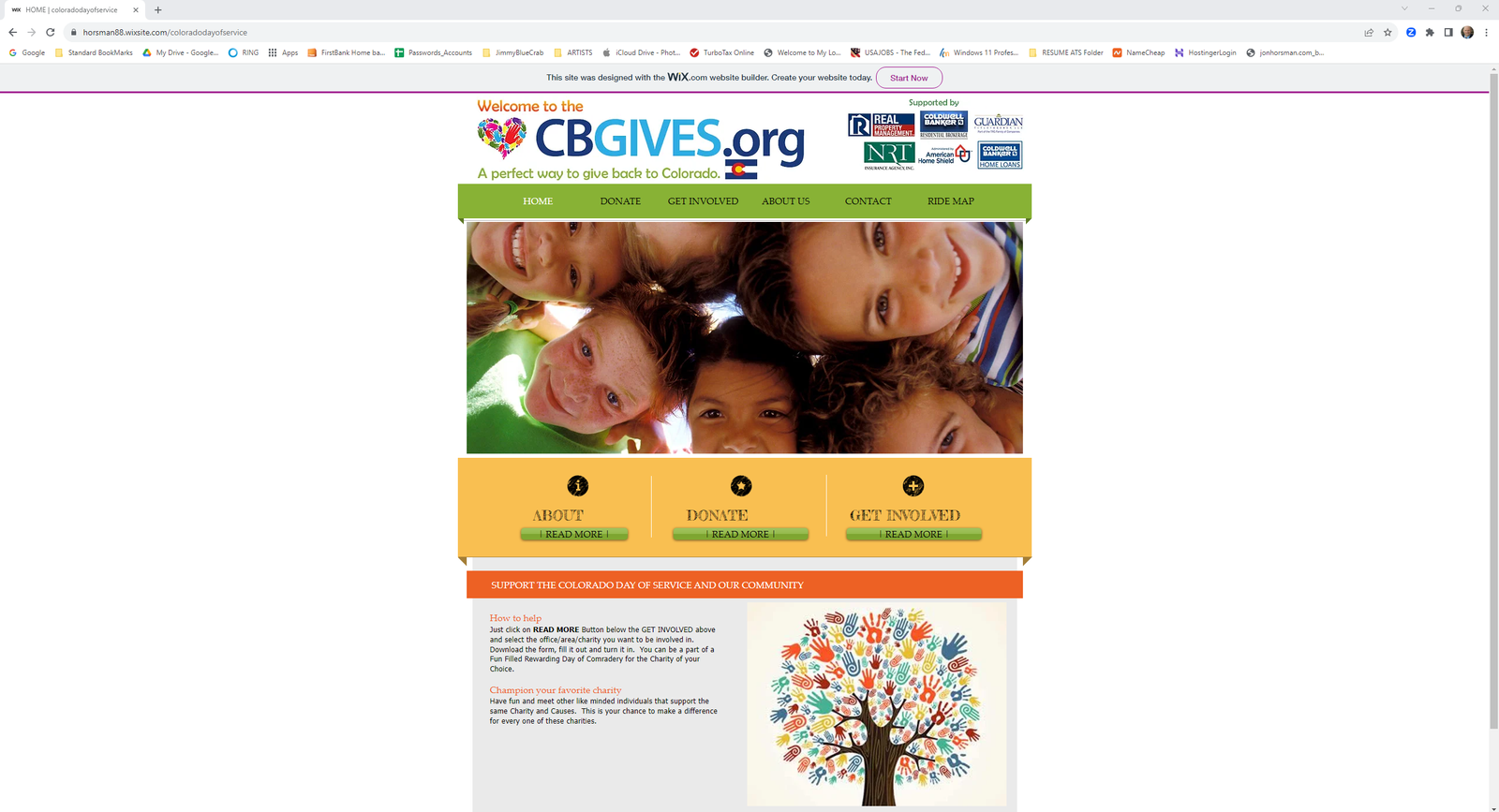 CBGIves.org Website Image