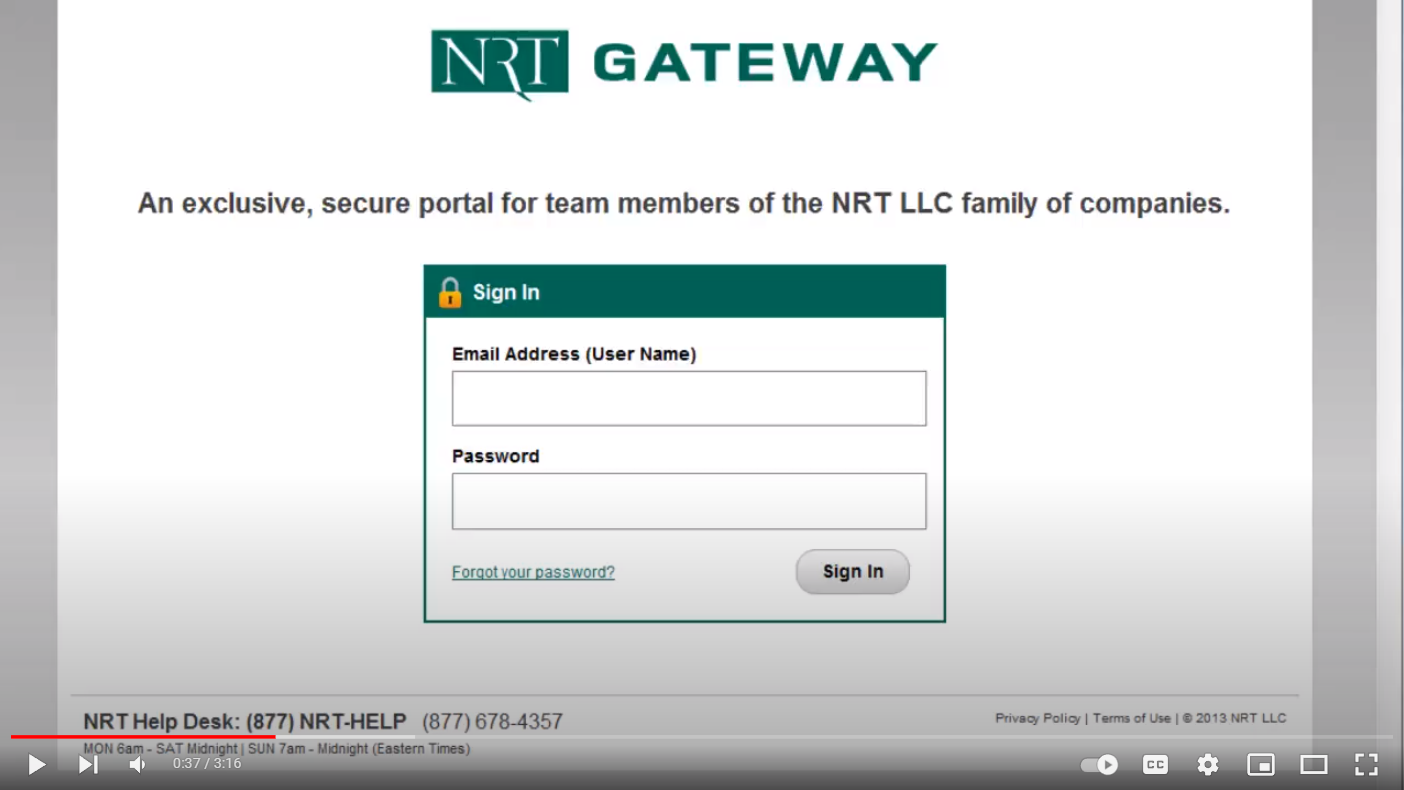 NRT Gateway Website Image